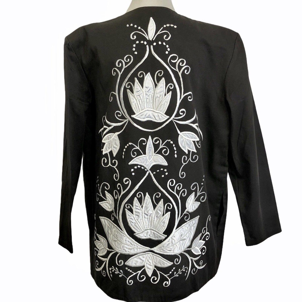 Vintage Jesus A Diaz Vintage Jacket Blazer Embroidered Western Rockabilly